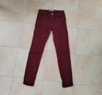 wijnrode spijkerbroek jeans zara trafaluc, Zara, Zo goed als nieuw, W30 - W32 (confectie 38/40), Verzenden