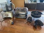 Keukenmixer Kenwood, met luxe toebehoren. Silver, Witgoed en Apparatuur, Keukenmixers, 4 liter of meer, Ophalen of Verzenden, Gebruikt
