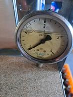Wika manometer 0-4 bar, Ophalen of Verzenden, Gebruikt, Druk