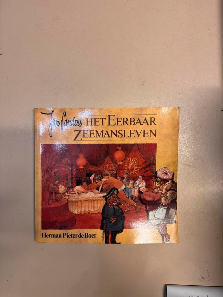 Het Eerbaar Zeemansleven - Jan Sanders, Verzamelen, Scheepvaart, Zo goed als nieuw, Ophalen of Verzenden