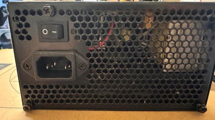 MS-TECH MS-N550-VAL V2.3 550W Voeding, Computers en Software, Interne voedingen, Gebruikt, Ophalen of Verzenden