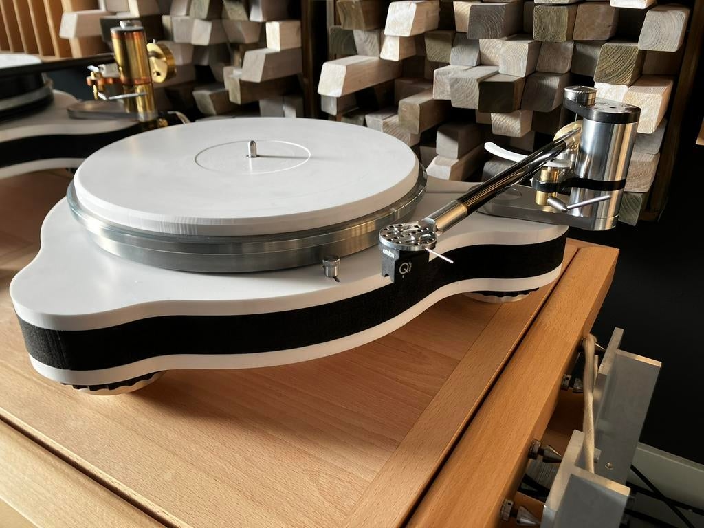 High end design lenco based platenspeler 12 inch arm nieuw, Audio, Tv en Foto, Platenspelers, Ophalen, Zo goed als nieuw, Overige merken