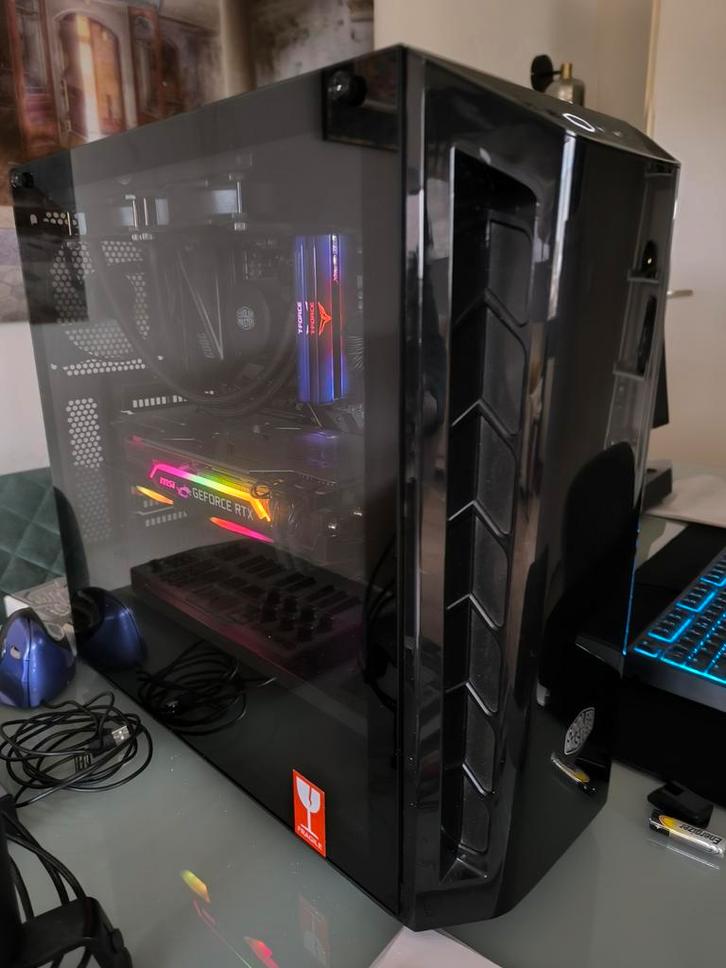 Gaming/Videobewerking PC - Ryzen 5, RTX 2070 Super, Computers en Software, Desktop Pc's, Gebruikt, 3 tot 4 Ghz, HDD, SSD, 16 GB