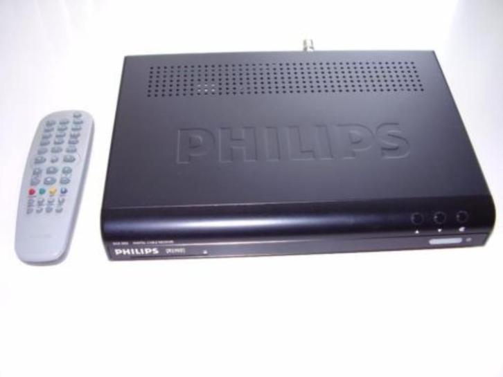 Philips digitale kabelontvanger DCR2022, Audio, Tv en Foto, Decoders en Harddiskrecorders, Zo goed als nieuw, Decoder, Ophalen of Verzenden