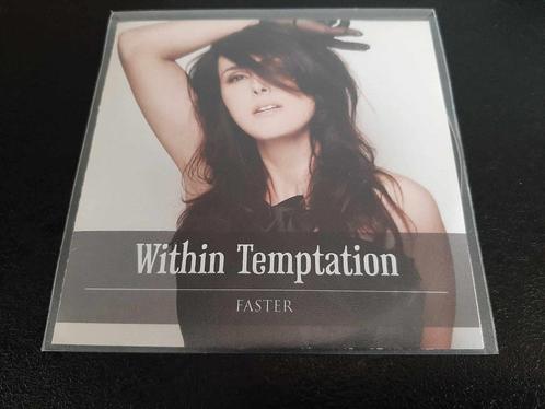Within Temptation: Faster (UK promo)!, Cd's en Dvd's, Cd Singles, Gebruikt, Rock en Metal, 1 single, Ophalen of Verzenden