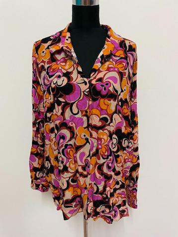 Top107 - Fleurige Only Carmakoma blouse maat 48 (1) beschikbaar voor biedingen