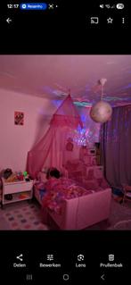 Ikea Roze Meegroeibed, Ophalen, Gebruikt, 70 tot 85 cm, 140 tot 160 cm