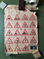 Schoolplaat verkeersbord, Antiek en Kunst, Ophalen of Verzenden, Natuur en Biologie