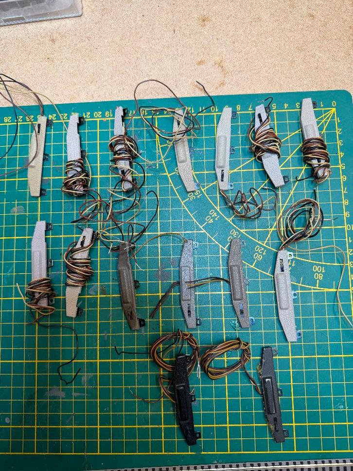 Fleischmann Wissel motoren 15 stuks, Hobby en Vrije tijd, Modeltreinen | N-Spoor, Gebruikt, Rails, Gelijkstroom, Fleischmann, Analoog