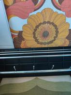 MidCentury kunstleer kapstok met chroom, Gebruikt, Minder dan 100 cm, Metaal, Ophalen