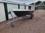 sloep overnaads afbouw model 4.20 lang nieuw!! incl trailer, Watersport en Boten, Sloepen, Ophalen, 10 tot 30 pk, Nieuw, 3 tot 6 meter