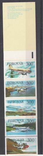 Faroer Postzegelboekje Vliegtuigen Uitgave 1985, Verzenden, Noorwegen