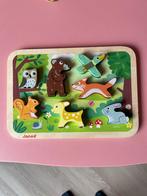 2 x chuncky puzzel Janod & Djeco, Ophalen of Verzenden, Gebruikt
