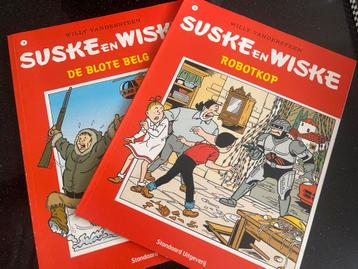 Twee Suske en Wiske stripblad beschikbaar voor biedingen