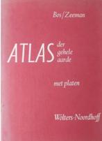 Atlas der gehele aarde met platen Bos/Zeeman, Boeken, Bos/Zeeman, Bosatlas, Ophalen of Verzenden, Zo goed als nieuw