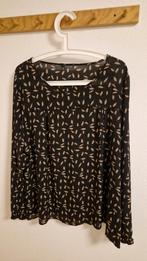 Norah truitje zwart met bruin dessin recht model maat 46, Kleding | Dames, Zwart, Trui of Vest, Ophalen of Verzenden, Zo goed als nieuw