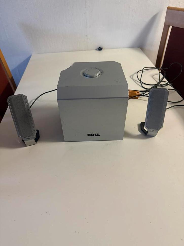 Dell 2.1 Speakerset - Goed Geluid!, Computers en Software, Pc speakers, Gebruikt, Audiokanaal 2.1, Ophalen of Verzenden