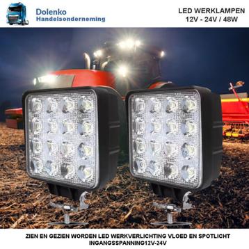 AANBIEDING: COMBO BEAM LED WERKLAMPEN beschikbaar voor biedingen