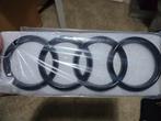 Audi grill logo Hoogglans zwart 285mm, Voor, Nieuw, Bumper, Audi