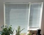 Jaloezieën wit aluminium, Ophalen, Gebruikt, 100 tot 150 cm, Wit