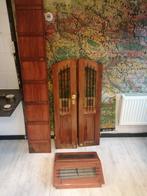ANTIEKE SCHEEPS DEUREN, LOOPPLANK EN DEKLUIK VAN BOTTER uit, Antiek en Kunst, Curiosa en Brocante, Ophalen