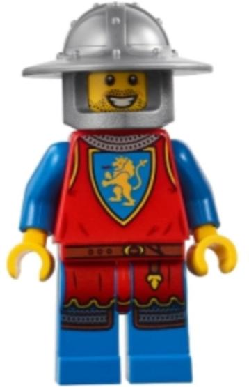Lego Castle Lion Knights Medieval Seaside Market Soldaten beschikbaar voor biedingen