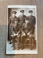 Foto / ansichtkaart Canadese officieren, Ophalen of Verzenden, Landmacht, Engeland, Foto of Poster
