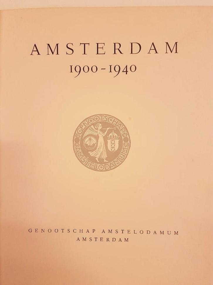 Amsterdam boek 1900-1940, Boeken, Geschiedenis | Stad en Regio, Zo goed als nieuw, Ophalen of Verzenden
