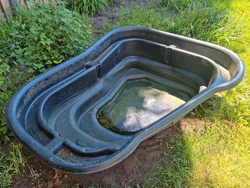 Prachtig grote voorgevormde vijver 500 Liter met plantenrand, Tuin en Terras, Vijvers, Zo goed als nieuw, Ophalen