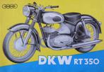 Folder DKW RT350 1956, Motoren, Handleidingen en Instructieboekjes, Overige merken