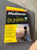 Mediteren voor Dummies - 2e editie, Ophalen of Verzenden, Zo goed als nieuw, Meditatie of Yoga, Achtergrond en Informatie