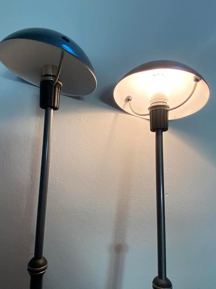 Auping Bedlampen - Vintage Set, Huis en Inrichting, Lampen | Vloerlampen, Gebruikt, 100 tot 150 cm, Metaal, Ophalen