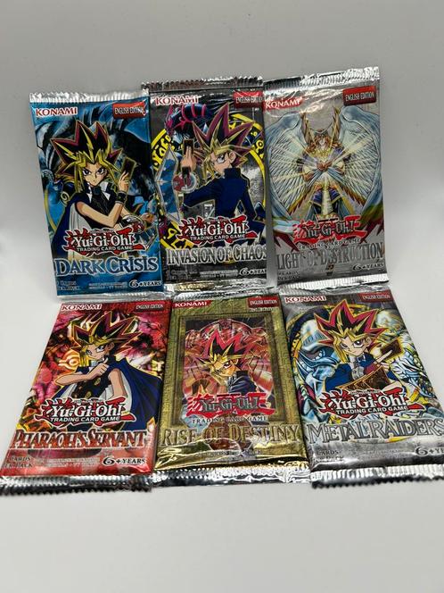 Yugioh packs sealed vintage booster, Hobby en Vrije tijd, Verzamelkaartspellen | Yu-gi-Oh!, Zo goed als nieuw, Booster, Ophalen of Verzenden