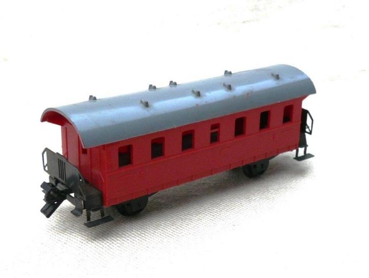 Trix Express balkonrijtuig uit beginset, jaren 60., Hobby en Vrije tijd, Modeltreinen | H0, Gebruikt, Wagon, Gelijkstroom, Trix