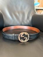 Originele Gucci riem, Ophalen, Gedragen, Zwart