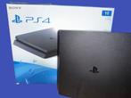 PS4 Slim 1TB compleet in doos + games, Spelcomputers en Games, Spelcomputers | Sony PlayStation 4, Gebruikt, Ophalen of Verzenden