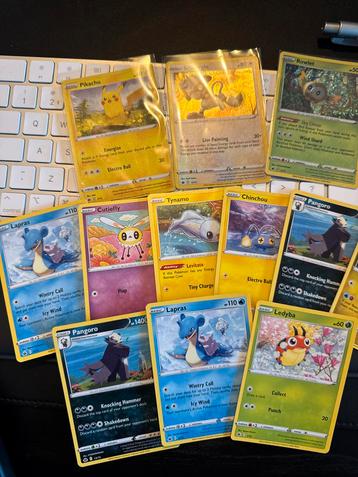 12 Pokemon McDonalds 2022 Kaarten - 3 holo’s (o.a. Pikachu) beschikbaar voor biedingen