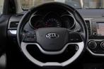 Kia Picanto 1.0 CVVT EconomyPlusLine | NAP | Navi | Airco |, Voorwielaandrijving, Gebruikt, 4 stoelen, Wit