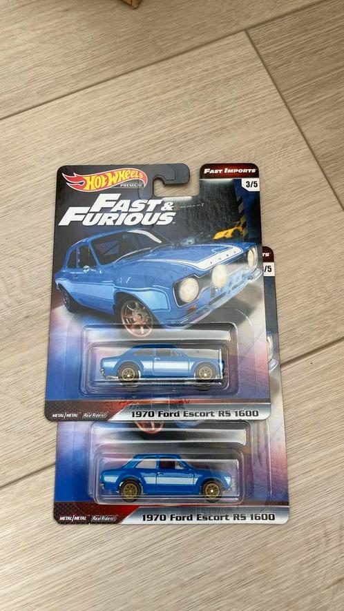 Hot wheels Ford escort rs1600 premium, Hobby en Vrije tijd, Modelauto's | Overige schalen, Zo goed als nieuw, Ophalen of Verzenden