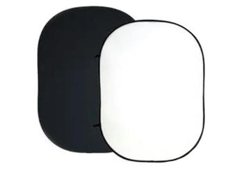 Bresser BR-3 180X240 opklapbare achtergrond zwart/wit beschikbaar voor biedingen