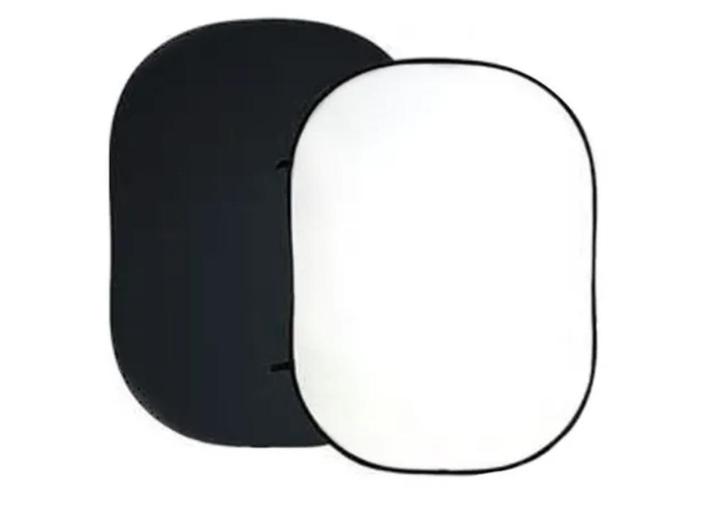 Bresser BR-3 180X240 opklapbare achtergrond zwart/wit, Audio, Tv en Foto, Fotografie | Fotostudio en Toebehoren, Zo goed als nieuw