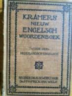 Engelsch antiek 1921 woordenboek - in goede staat, Ophalen of Verzenden