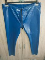 Latex broek z.g.a.n en stevig, Kleding | Heren, Blauw, Maat 56/58 (XL), Zo goed als nieuw, Latex