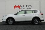 Toyota RAV4 2.5 Hybrid Dynamic LANE ASSIST ACC CAMERA NAVI, Auto's, Toyota, Stof, Gebruikt, Met garantie (alle), Wit
