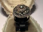 PRACHTIGE MASSIEVE ZILVER RING MET ZEEUWSE KNOP, Sieraden, Tassen en Uiterlijk, Antieke sieraden, Verzenden, Zilver, Ring