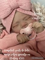 reborn baby pascal 45 cm, Ophalen of Verzenden, Nieuw, Babypop