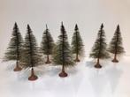 7 stuks jaren ‘50 dennenboom H0  geschikt voor Marklin 800, Hobby en Vrije tijd, Modeltreinen | H0, Wisselstroom, Gebruikt, Analoog