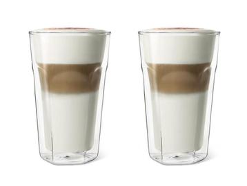 6x Leopold Vienna dubbelwandig latte macchiato glazen 280ml beschikbaar voor biedingen