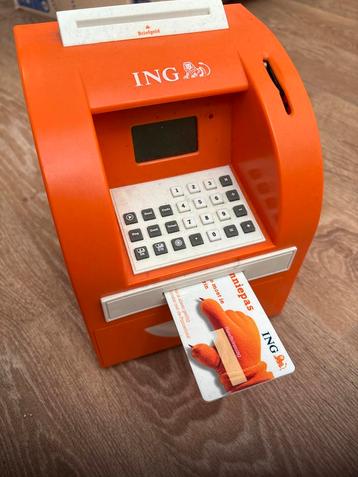 Giromaat Speelgoed ING (zonder klepje) beschikbaar voor biedingen