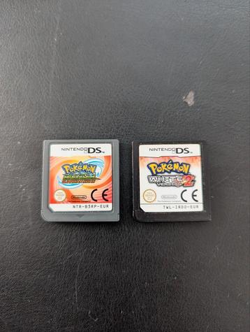 Pokemon spellen. White 2 version en Ranger guardian signs  beschikbaar voor biedingen